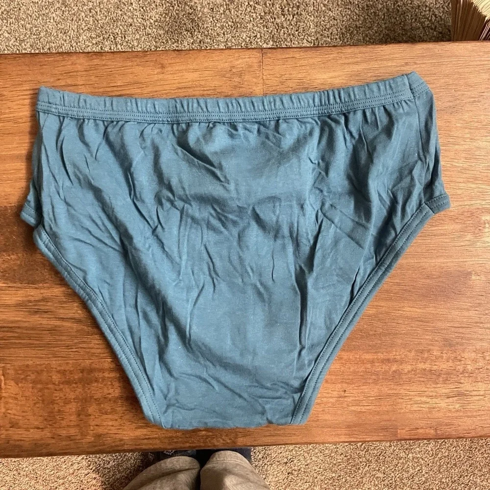 Vintage Jockey Elance Blue Bikini Cotton Men's Lg‎ 36-38 Poco Brief